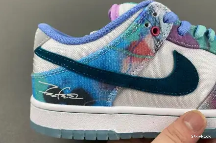 Aqua Bleached Nike Dunk Futura Laboratories SB Low 0617